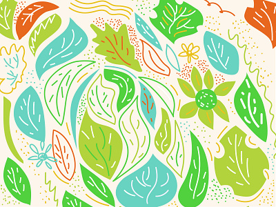 Spring doodle 2d adobe illustrator doodle illustration spring vector