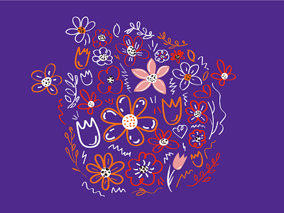 Flowers 2d adobe illustrator flowers illustration vector