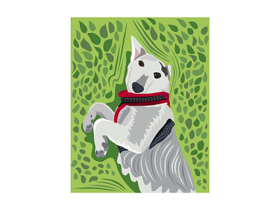 Happy_dog 2d adobe illustrator design dog illustration vector