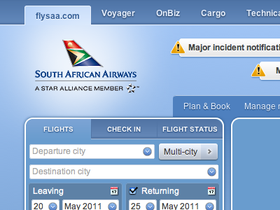 Flysaa.com retouch