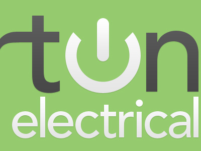Electrical logotype electrical green logotype