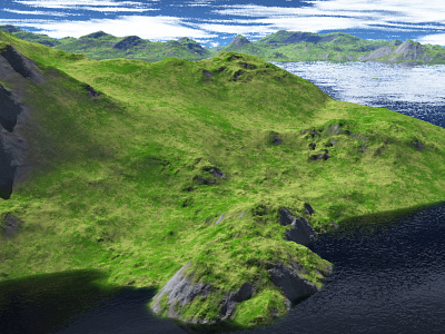 3D Terrain Environment 3d environment land landscape terragen terrain
