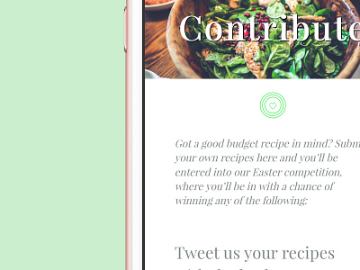 Lets Cook Website cooking healthy help mobile responsive students website