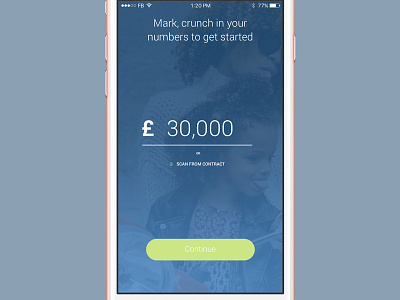 Hackathon Project: Iris Pay app blue color design eyes finance gradient iris payment wallet
