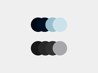 Colour Exploration for Dark UI Desktop Application