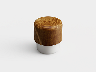 Mushroom Stool 🍄 3d design fusion360 stool wood