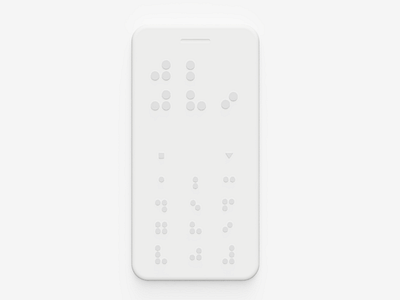 Braille Phone 3d braille phone