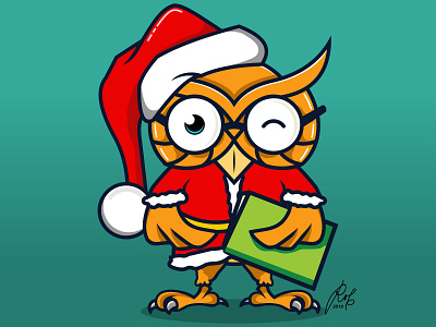 Owl 02 animal art brand branding character clean creative design illustration logo mascot professional vector