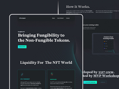 NFT Wrapper Landing Page