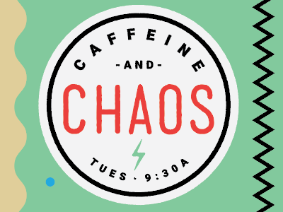 Caffeine and Chaos caffeine chaos logo
