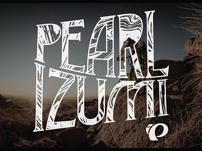 Pearl Izumi bicycle branding graphics logo outdoors ride type typography vector
