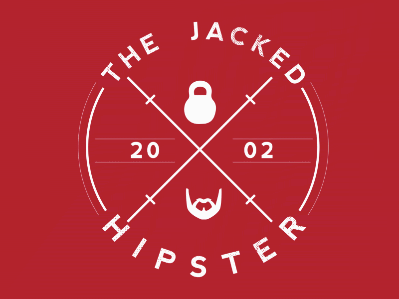 The Jacked Hipster Animated Logo after effects animation logo