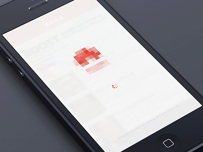 An App Interaction Animation