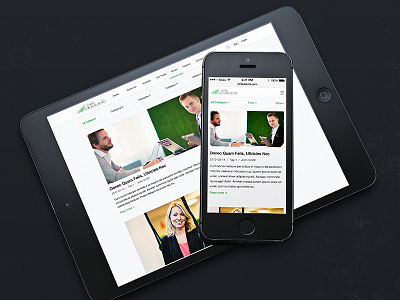 The Other Pages and Mobile Version contact us financial flat news responsive team ui web