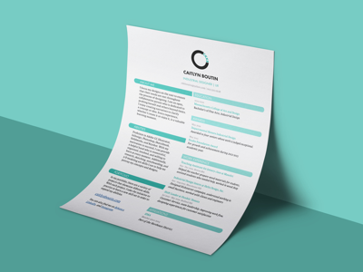Resume Needs An Update about me personal branding redesign resume teal