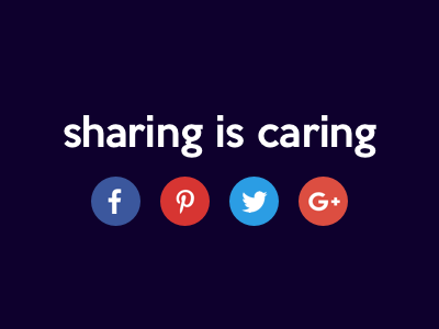 Daily UI Challenge #010 button daily ui daily ui challenge daily ui challenge 010 facebook networks pinterest share share buttons sharing is caring social media twitter