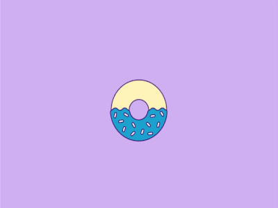 Donut to Cactus after effects animation cactus donut fun gif illustration practice