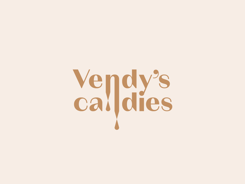 Vendy’s Candies – logotype & branding baker bakery bakery logo branding candies candy identity logo logotype pastries pastry pastry shop serif shop sweet sweet shop typography
