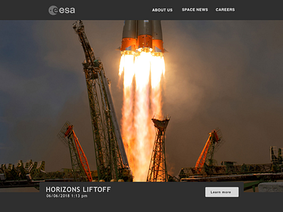 Daily UI - #003 Landing Page