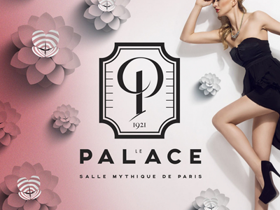 Le Palace logo brand logotype typography