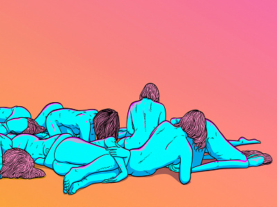 Bodies art illustration illustrator nude vector