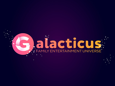 Galacticus art colorful design galaxy illustration logo space stars