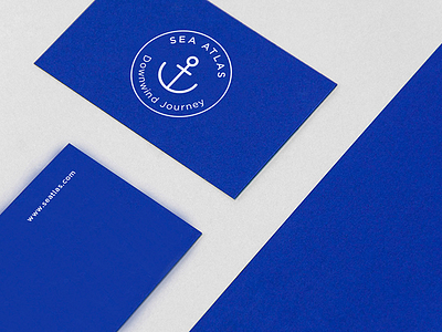 Seatlas Cards 2 brand design branding card corporative logo sea