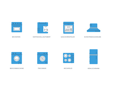 home appliances by Laura Guarie on Dribbble