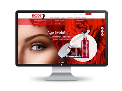 Becos WEBSITE beauty uiux we design web project website