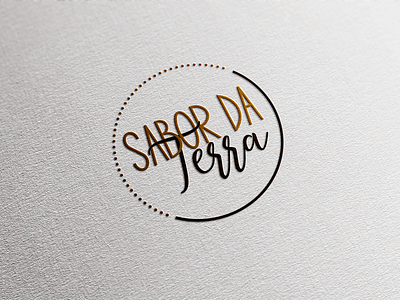 Sabor da Terra logo design brand branding design feminine logo logo logo design logotype mockup typography visual id