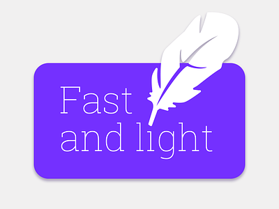 Fast And Light fast flat light sticker violet wheels