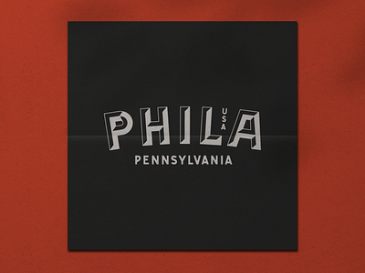 Phila USA branding design graphic design logo philadelphia typography vector