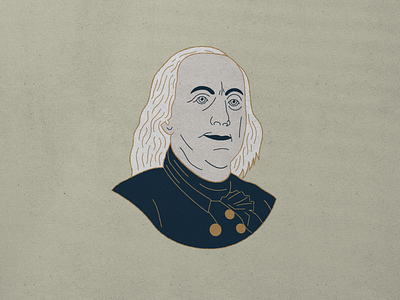 Benjamin Franklin branding design graphic design illustration logo philadelphia vector