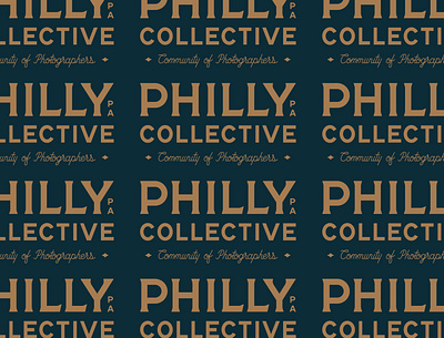 Philly Collective branding design logo typography vector