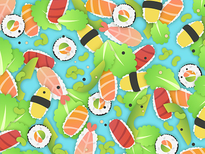 Sushi Pattern