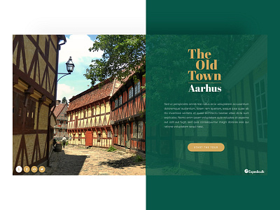 The Old Town - Landing Page