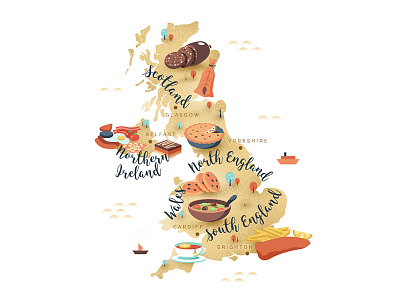 Uk Foodie Map