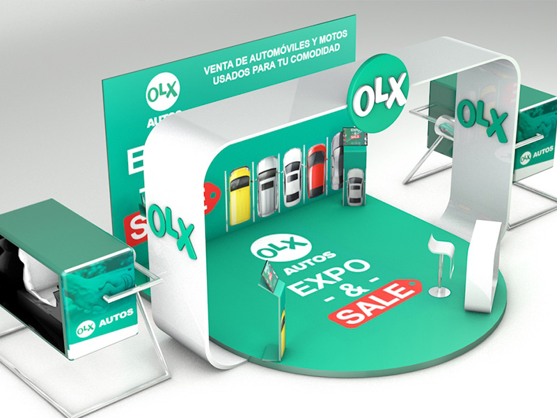 OLX Stand by Juan Manuel Monroy Gomez on Dribbble
