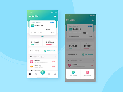 Homescreen Design | Kaya : Wallet Apps