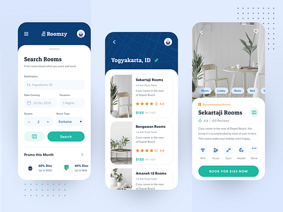 Roomzy -  Room Booking Apps