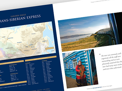 Map Spread in Holiday Brochure cartography corporate hdmi illustrator itinerary map vivid