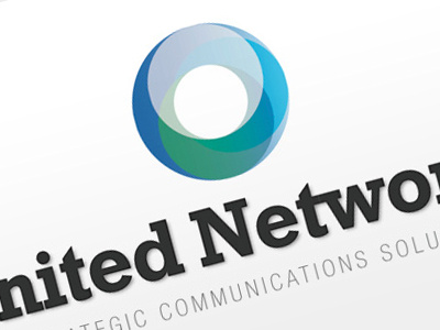 Telecoms Logo blue brand clean gradient green grey icon identity isolated network neutral slab united vector