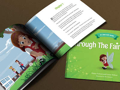 Children Book Design book brochure childrens flat illustration kids layout page vector