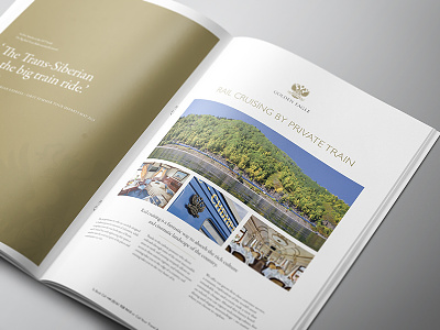 Luxury Rail Vacation Brochure
