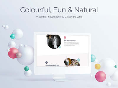 Coming Soon clean design minimal photographer photographers ui ux website wedding white
