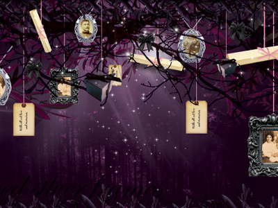 Magic Trees Illustration illustration magic montage photoshop purple tree