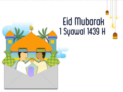 Eid Mubarak 1439 H eid fitr eid mubarak indonesia