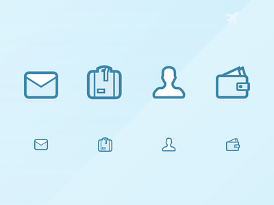 Flight Booking Related Icons app booking design flights icon ios mobile ux