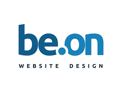 BeOn website design studio logo graphic design illustrator logo