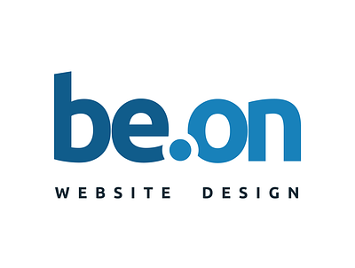 BeOn website design studio logo graphic design illustrator logo